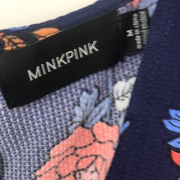 MINKPINK Fit and Flare Floral Skater Dress Size M - Picture 5 of 8